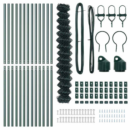 Afrasteringspaal Groen 25 x 1,6 m (60 x 60 mm gaas)