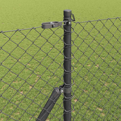 Afrasteringspaal Grijs 10 x 1,6 m (40 x 40 mm gaas)