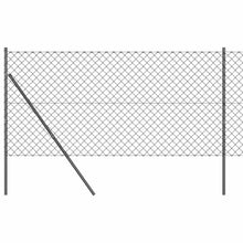 Afrasteringspaal Grijs 25 x 1,2 m (60 x 60 mm gaas)