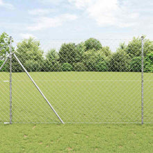Afrasteringspaal Zilver 10 x 1,6 m (60 x 60 mm gaas) Staal