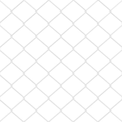 Afrasteringspaal Zilver 25 x 0,6 m (40 x 40 mm gaas) Staal