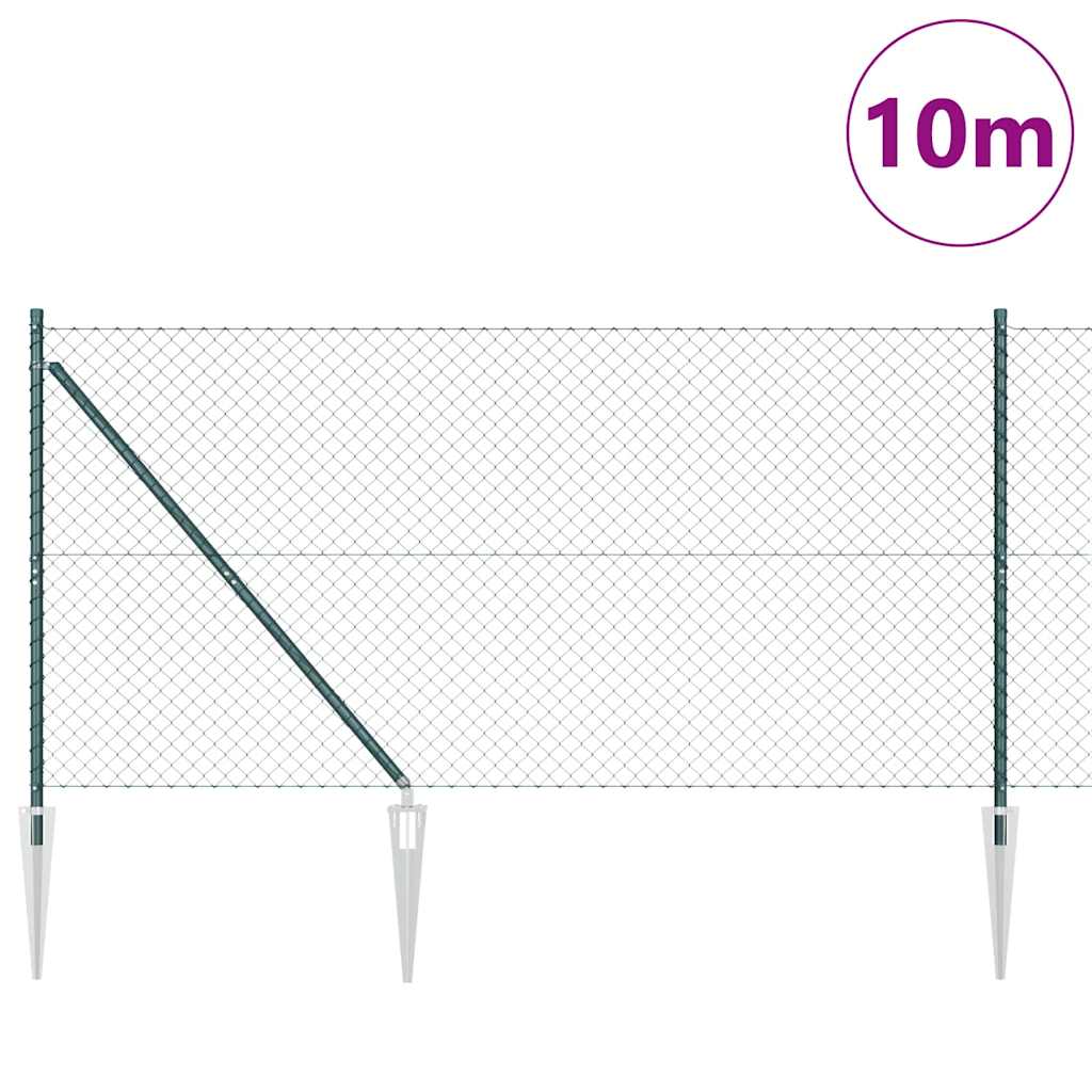 Kettenschakelhek Groen 1.2 x 10 m