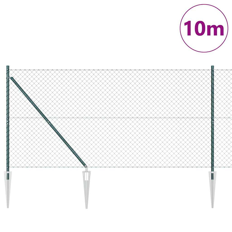 Kettenschakelhek Groen 1.2 x 10 m