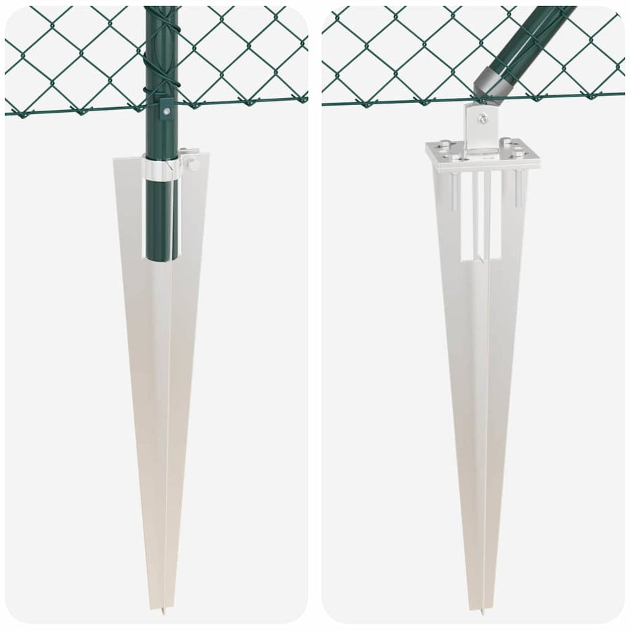 Afrasteringspaal Groen 10 x 1,5 m (40 x 40 mm gaas)