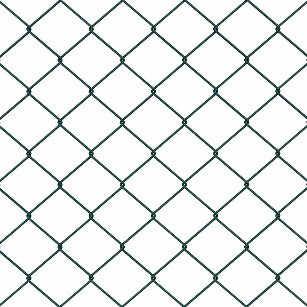 Afrasteringspaal Groen 10 x 1,5 m (40 x 40 mm gaas)