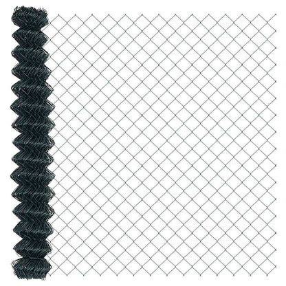 Afrasteringspaal Groen 10 x 1,5 m (40 x 40 mm gaas)