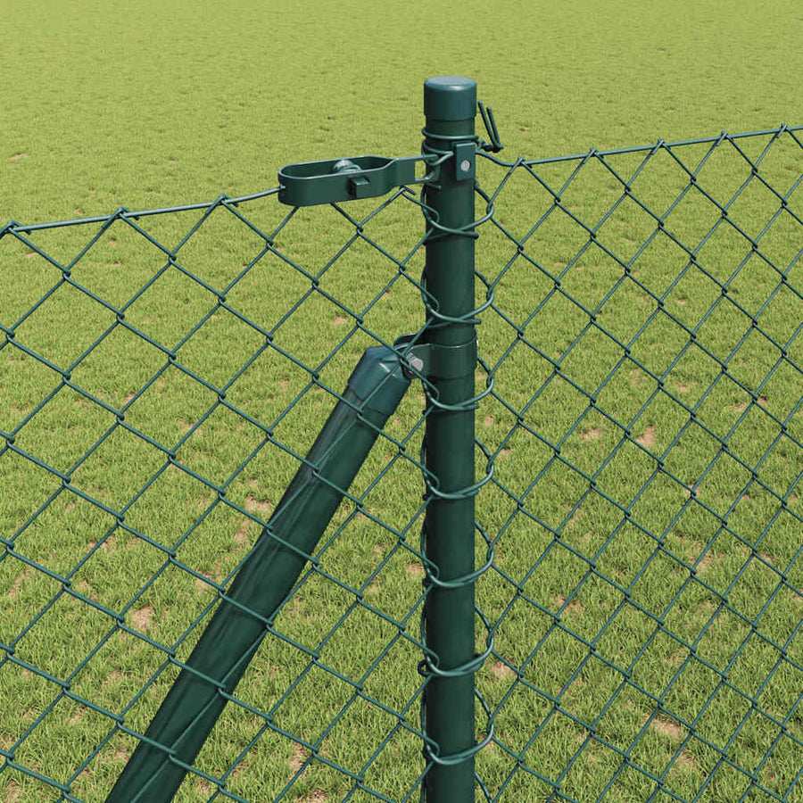 Afrasteringspaal Groen 10 x 1,6 m (40 x 40 mm gaas)