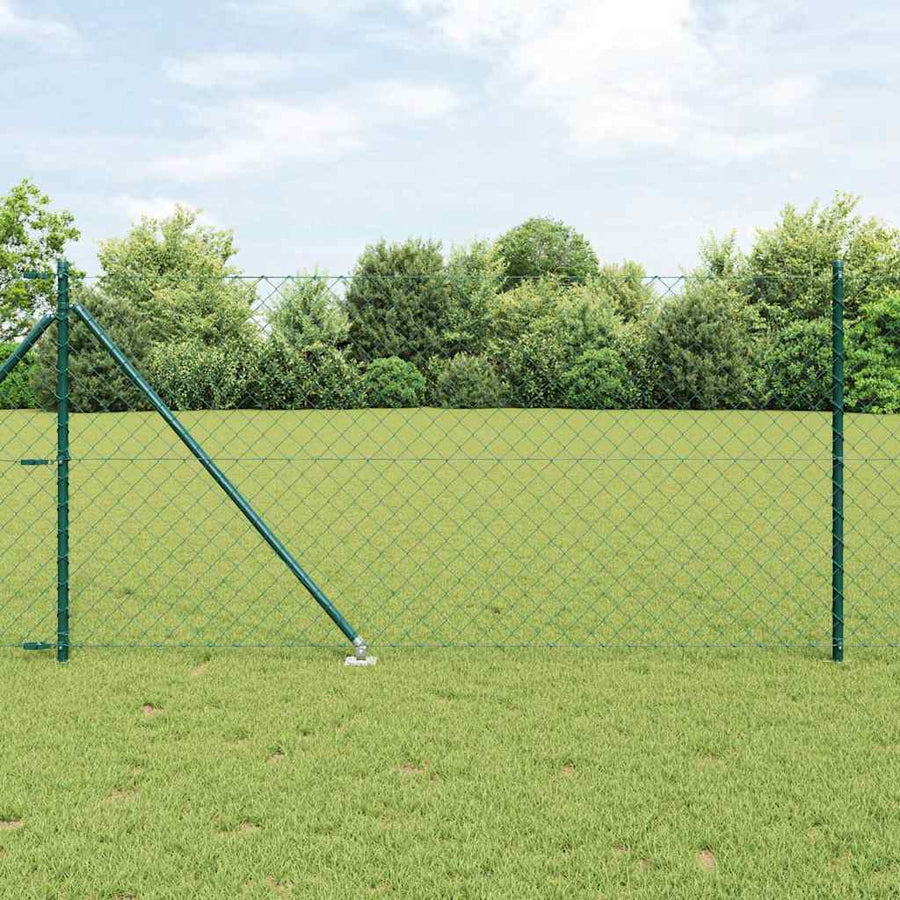 Afrasteringspaal Groen 1 x 25 m (60 x 60 mm gaas) Staal