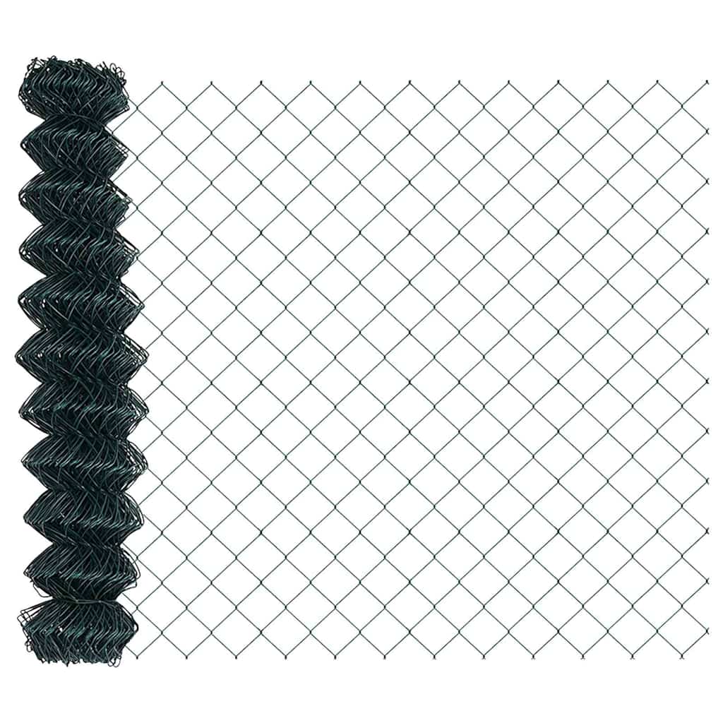 Afrasteringspaal Groen 1 x 25 m (60 x 60 mm gaas) Staal