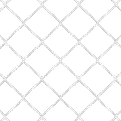 Afrasteringspaal Zilver 10 x 0,8 m (60 x 60 mm gaas) Staal
