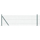 Afrasteringspaal 1000x3.2x40 cm groen staal