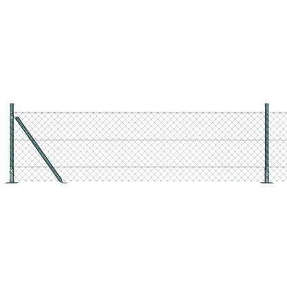 Afrasteringspaal Groen 10 x 0,6 m (40 x 40 mm gaas)