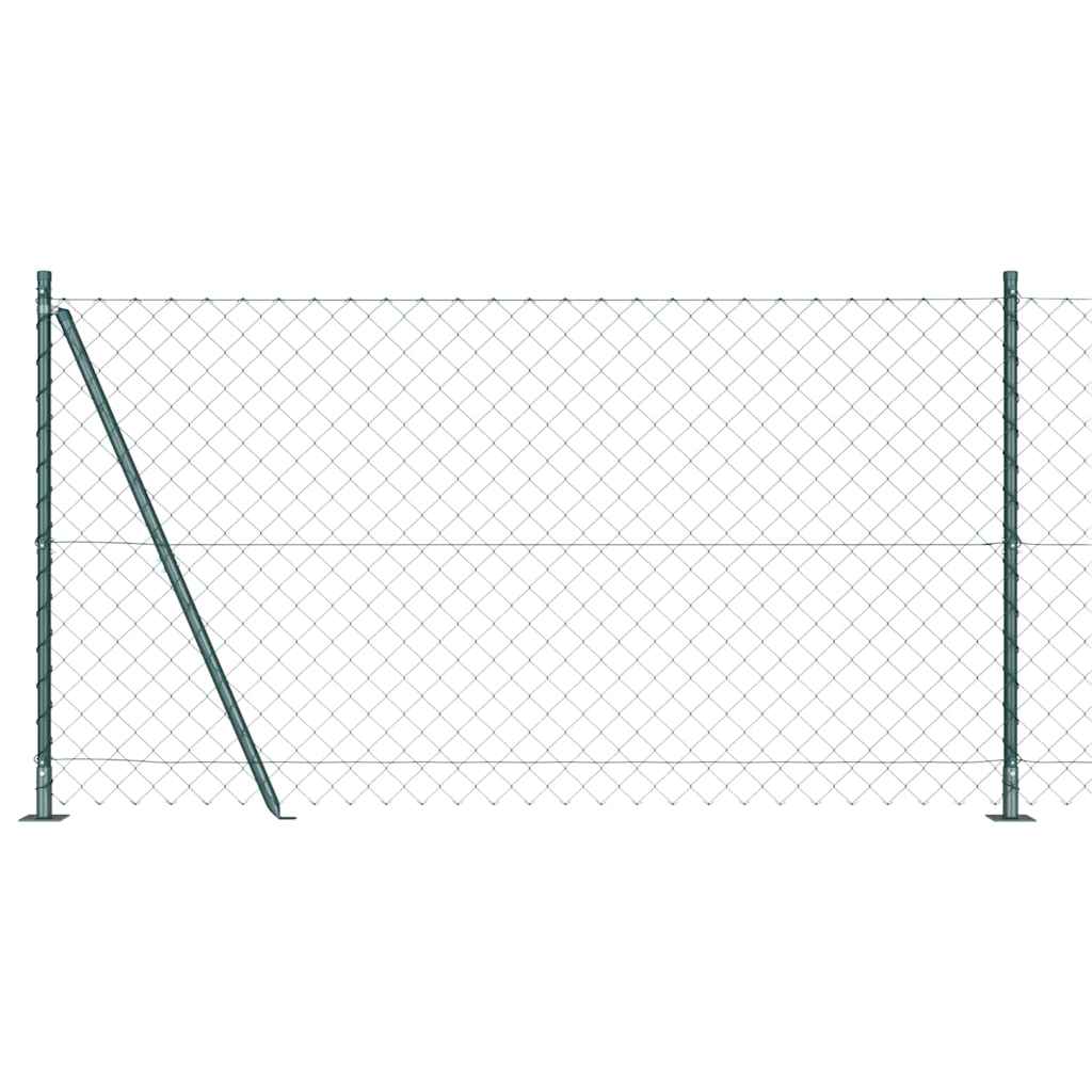 Afrasteringspaal Groen 10 x 1,2 m (60 x 60 mm gaas)
