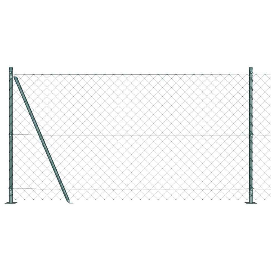 Afrasteringspaal Groen 10 x 1,2 m (60 x 60 mm gaas)