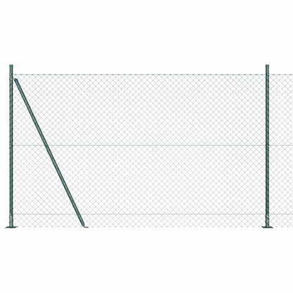 Afrasteringspaal Groen 10 x 1,4 m (60 x 60 mm gaas)