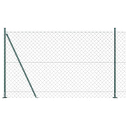 Afrasteringspaal groen 1000x3.2x150 cm staal