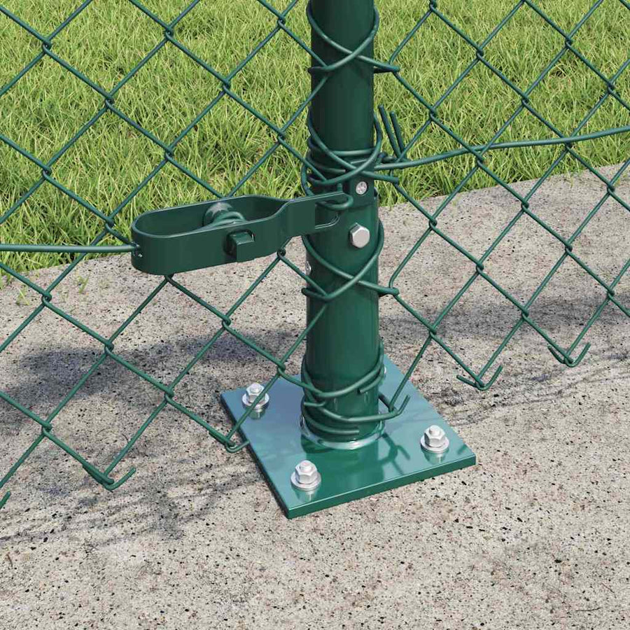 Afrasteringspaal Groen 25 x 0,4 m (40 x 40 mm gaas)