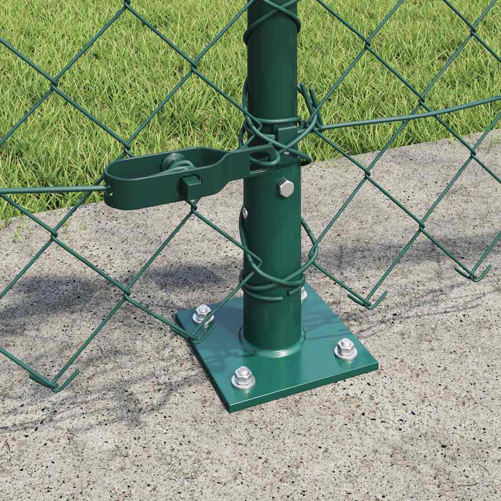 Afrasteringspaal Groen 25 x 0,4 m (60 x 60 mm gaas)