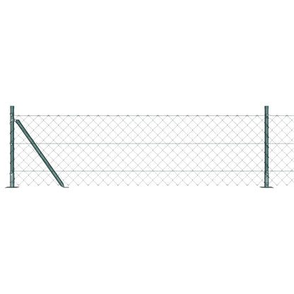 Afrasteringspaal Groen 25 x 0,4 m (60 x 60 mm gaas)