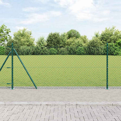 Afrasteringspaal Groen 0,8 x 25 m (60 x 60 mm gaas) Staal
