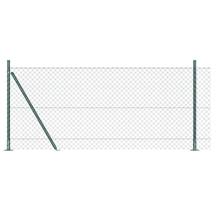 Afrasteringspaal Groen 0,8 x 25 m (60 x 60 mm gaas) Staal