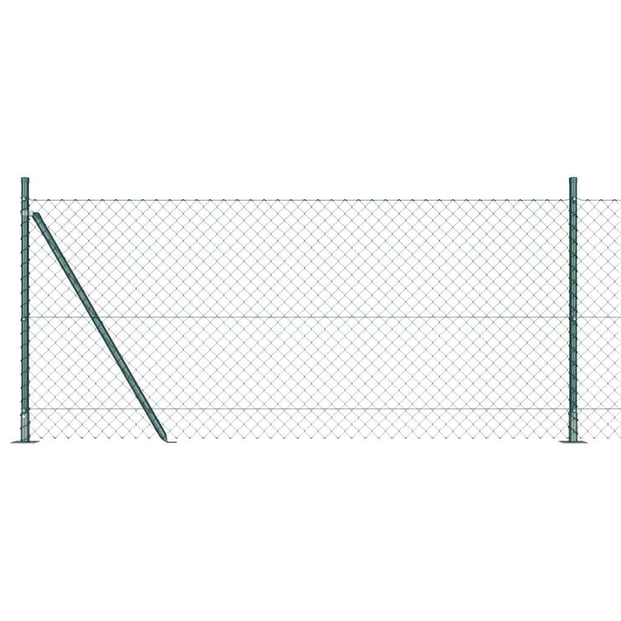 Afrasteringspaal Groen 0,8 x 25 m (60 x 60 mm gaas) Staal