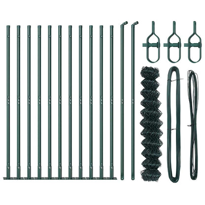 Afrasteringspaal Groen 0,8 x 25 m (60 x 60 mm gaas) Staal