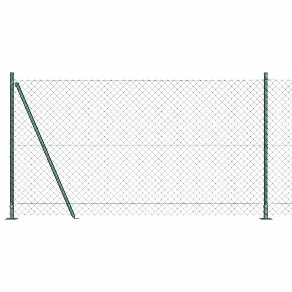 Afrasteringspaal Groen 25 x 1,2 m (60 x 60 mm gaas)