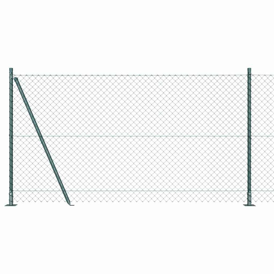 Afrasteringspaal Groen 25 x 1,2 m (60 x 60 mm gaas)
