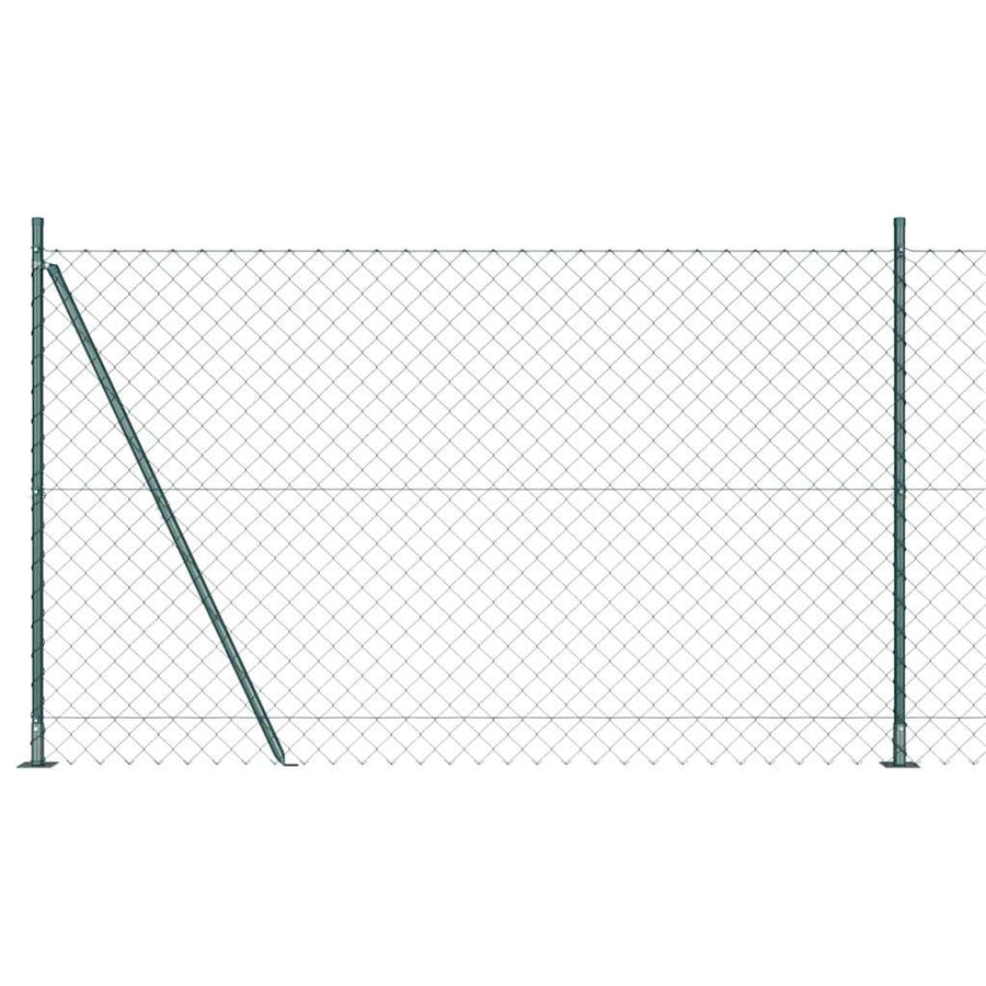 Afrasteringspaal Groen 1,5 x 25 m (60 x 60 mm gaas) Staal