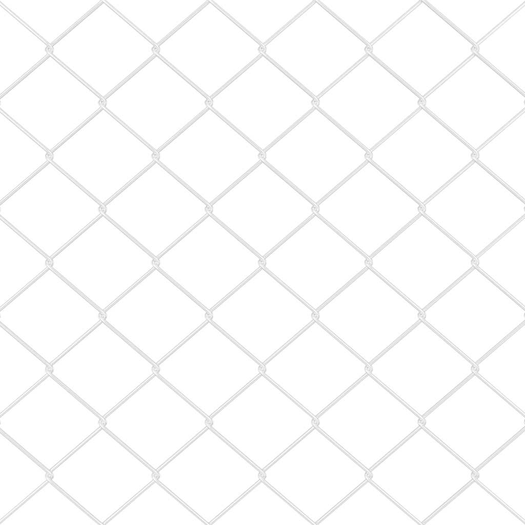 Afrasteringspaal Zilver 10 x 0,6 m (40 x 40 mm gaas) Staal