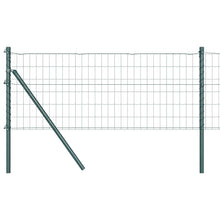 Hek met Paal Groen 0,4 x 10 m Staal en PVC