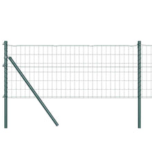 Hek met Paal Groen 0,6 x 25 m Staal en PVC