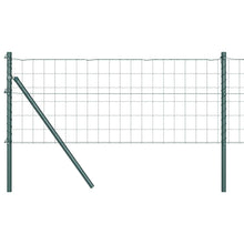 Hek met Paal Groen 0,4 x 50 m Staal en PVC