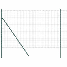 Hek met Paal Groen 1,6 x 10 m Staal en PVC