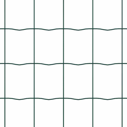 Hek met Paal Groen 0,8 x 25 m Staal