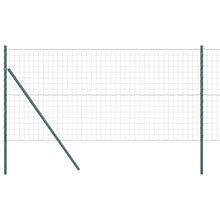 Hek met Paal Groen 1 x 25 m Staal