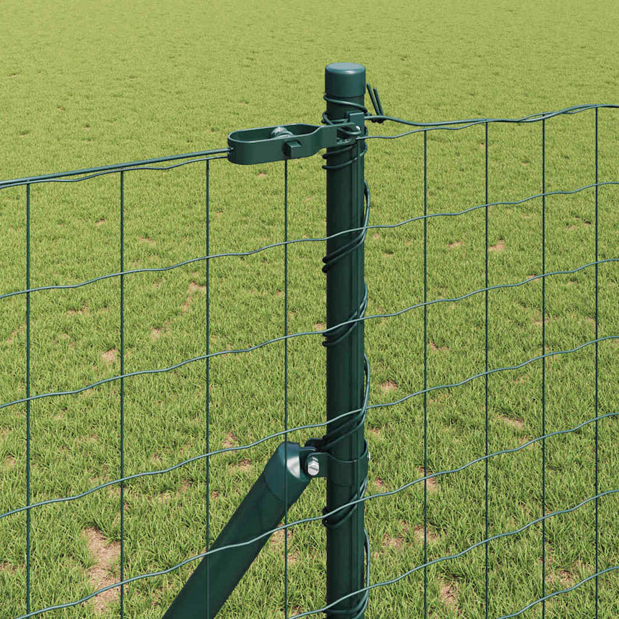 Hek met Paal Groen 1,2 x 25 m Staal