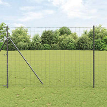 Hek met Paal Grijs 1,5 x 10 m Staal