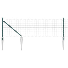 Hek met Paal Groen 0,4 x 10 m Staal en PVC