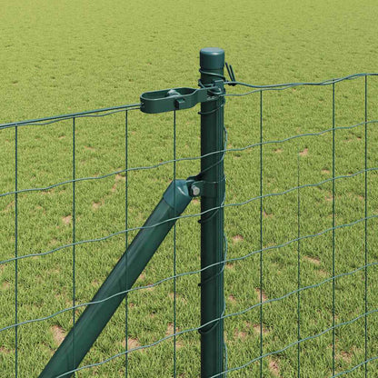 Hek met Paal Groen 1,2 x 10 m Staal
