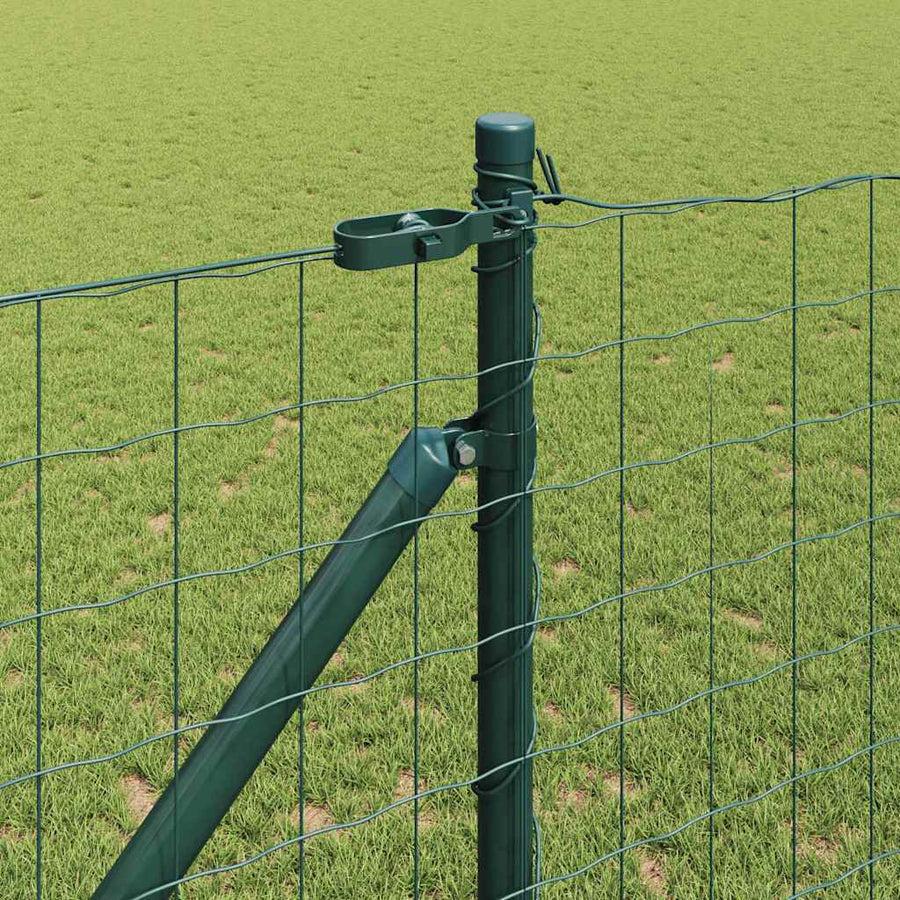 Hek met Paal Groen 1,2 x 25 m Staal