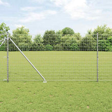 Hek met Paal Zilver 1,4 x 10 m Staal