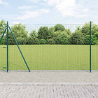 Hedge with posts Green 1.5 x 10 m Steel
