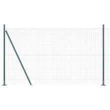 Hecke met palen Groen 1.6 x 10 m Staal