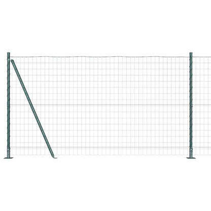 Hek met Paal Groen 1,2 x 10 m Staal en PVC
