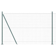 Hek met Paal Groen 1,4 x 10 m Staal en PVC