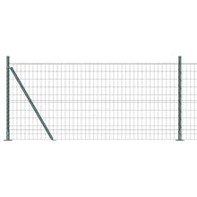 Hek met Paal Groen 0,8 x 10 m Staal en PVC