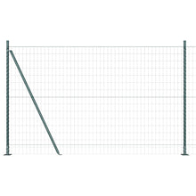 Hek met Paal Groen 1,5 x 10 m Staal en PVC