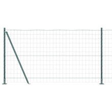 Hek met Paal Groen 1,2 x 10 m Staal en PVC